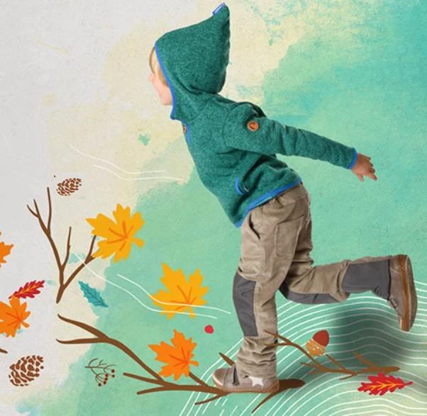 Finkid Jussi Sport Ink Melange / Navy Kapuzenpulli Strickfleece Fleecepullover 4 Finkid Jussi Sport Ink Melange / Navy Kapuzenpulli Strickfleece Fleecepullover – Bild 2