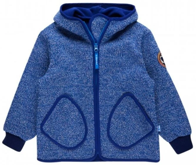 Finkid Tonttu Wind French Melange/ink Strick Softshelljacke 3 Finkid Tonttu Wind French Melange/ink Strick Softshelljacke