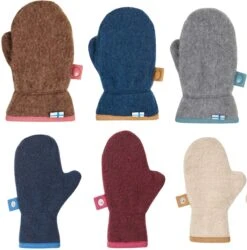 Finkid NUPUJUSSI WOOL Kinder Fausthandschuhe Wollfleece