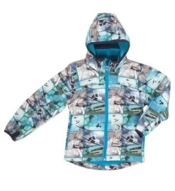 Minymo Softshelljacke Flugzeuge Winn81