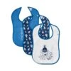 Pippi 3er Set Klett Lätzchen Frottee Blau Mix -Babybekleidungs Geschäft frottee schlupfl tzchen blau 4842 1280x1280