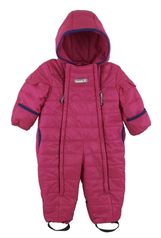 Kamik Topaz Superhero Pink/navy Baby Thermoanzug Wärmeoverall 3 Kamik Topaz Superhero Pink/navy Baby Thermoanzug Wärmeoverall