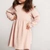 Creamie Mädchen Strickkleid Rosa Mit Kleinen Rüschen -Babybekleidungs Geschäft madchenkleid strick rosa 1280x1280