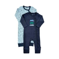 MeToo Baby Schlafanzüge Navy/hellblau 2er Pack Organic Baumwolle GOTS -Babybekleidungs Geschäft metoo pyjamas baby 7841 1280x1280