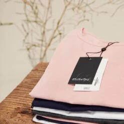 Minymo Langarmshirt Dunkelgrau Melange Viskose Aus Bambus 7 Minymo Langarmshirt Dunkelgrau Melange Viskose Aus Bambus -Babybekleidungs Geschäft minymo bambus kinder 1280x1280 2