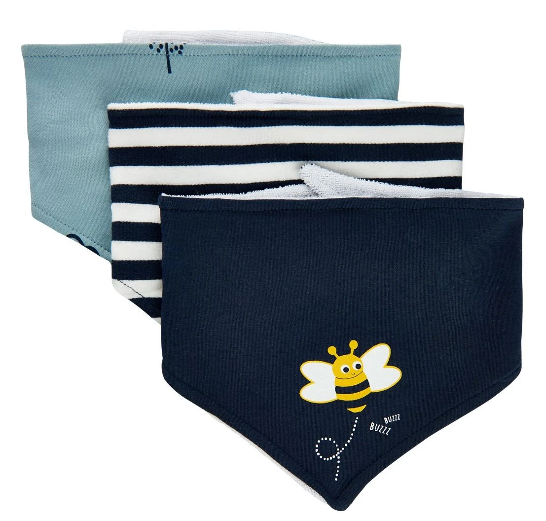 Minymo Baby Halstücher Boys 3er Pack Bandana 3 Minymo Baby Halstücher Boys 3er Pack Bandana