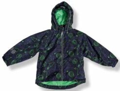 Minymo Baby Outdoorjacke Eli02 Navy/grün Atmungsaktiv