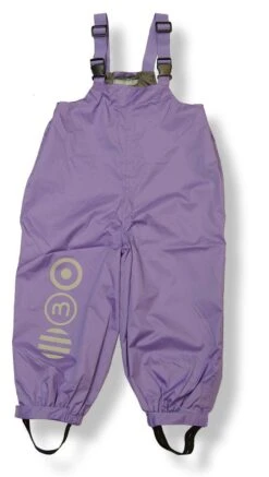 Minymo Baby Regenhose Flieder Mit Trägern Kind15