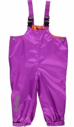 Minymo Mädchen Regenhose Purple Atmungsaktiv Raven08