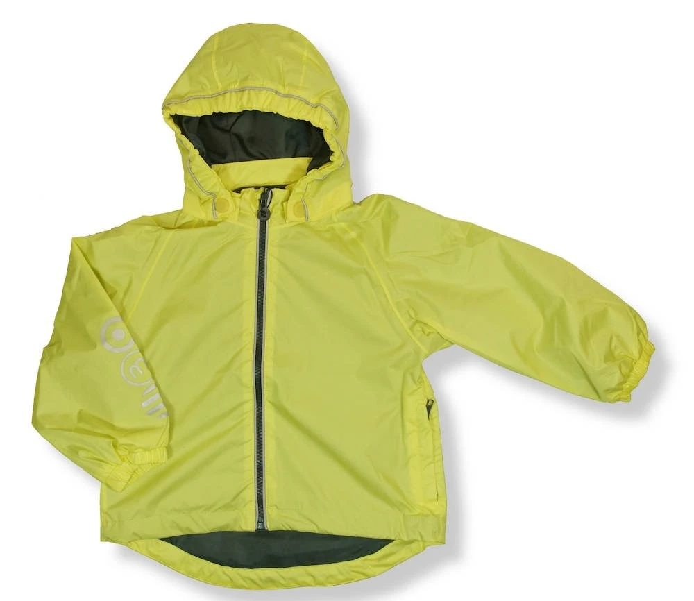 Minymo Kinder Regenjacke Zartgelb Yellow Sheen 3 Minymo Kinder Regenjacke Zartgelb Yellow Sheen