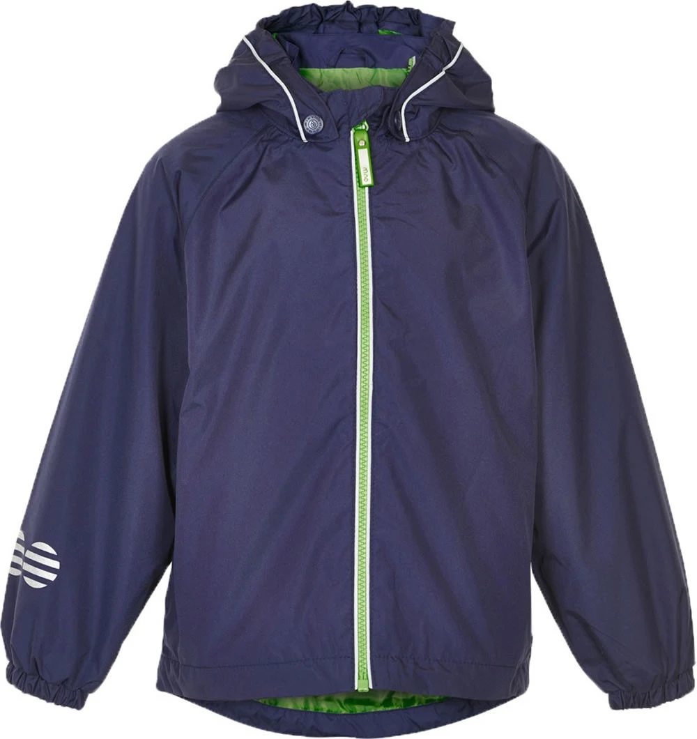 Minymo Kinder Regenjacke Navy/green Blau Atmungsaktiv 4 Minymo Kinder Regenjacke Navy/green Blau Atmungsaktiv – Bild 2