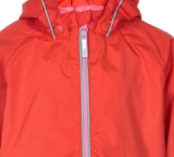 Minymo Mädchen Regenjacke Rot Atmungsaktiv -Babybekleidungs Geschäft minymo regenjacke rot detail 1280x1280