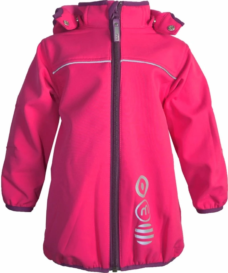 Minymo Softshell-Jacke Winn83 Sparkling Pink 3 Minymo Softshell-Jacke Winn83 Sparkling Pink