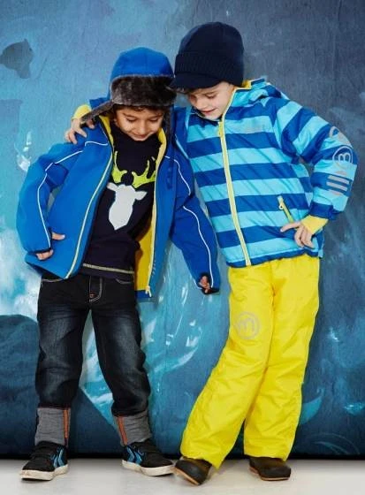 MINYMO Kinder Winterjacke Outdoorjacke Atmungsaktiv Indigo Kobalt Td33 4 MINYMO Kinder Winterjacke Outdoorjacke Atmungsaktiv Indigo Kobalt Td33 – Bild 2