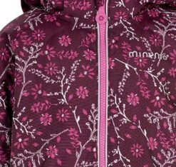 MINYMO Mädchen Winterjacke OXFORD Grape Flowers -Babybekleidungs Geschäft minymo winterjacke lila blumen 1 1280x1280