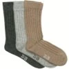 Minymo Kinder Funktionssocken 3er Pack Grau/beige Socken Mit Wolle Und Viskose -Babybekleidungs Geschäft minymo wollsocken 3er pack 2 1280x1280