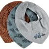 Pippi Baby Halstücher Traktor + Dots 3er Pack -Babybekleidungs Geschäft new tractors 5695 726 1 1280x1280