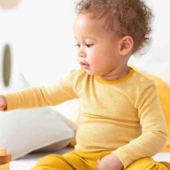 People Wear Organic Body Langarm Baumwolle-Wolle-Seide Langarmbody -Babybekleidungs Geschäft people wear body langarm wolle seide mais 1280x1280