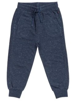 People Wear Organic Sweat Pants Blau Melange Jogginghose