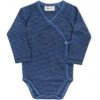 People Wear Organic Langarm Wickel-Body Jeansblau Gestreift -Babybekleidungs Geschäft people wear wickelbody langarm ringel 21 1 1280x1280