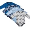 Pippi Langarm Body Traktor & Sterne Blau 4er Pack Baumwolle -Babybekleidungs Geschäft pippi body 4er boys 1280x1280