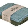 Pippi Babywear Mulltücher Petrol/oliv 4er Pack Organic -Babybekleidungs Geschäft pippi windeln bio 4455 726 1280x1280