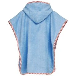 Playshoes Kinder Badeponcho Hellblau Bagger Kapuzen Badeumhang Ökotex100 -Babybekleidungs Geschäft playshoes frottee poncho bagger badeponcho 1 1280x1280