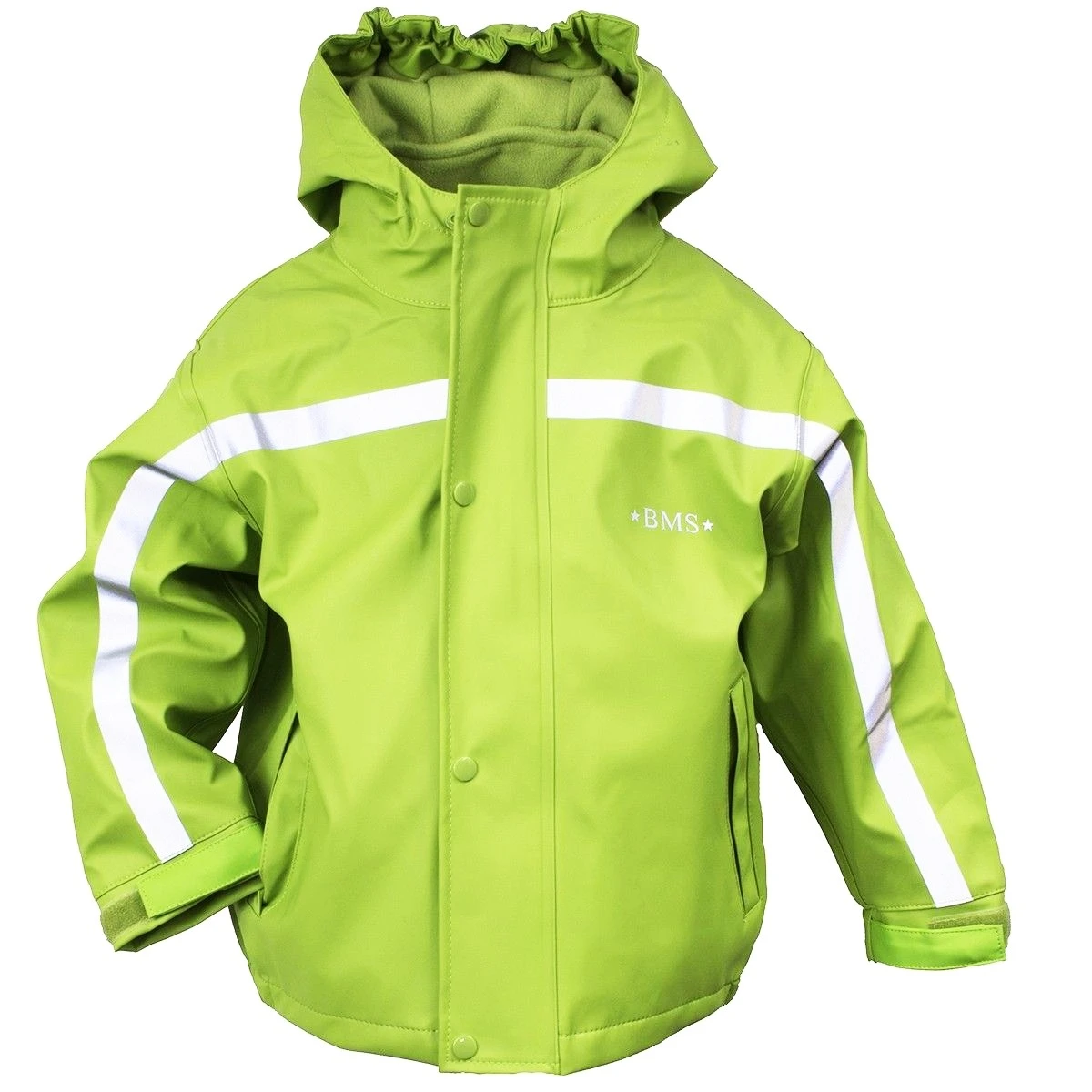 BMS Thermo Regenjacke Lime Mit Zip-In Fleecejacke 2in1 3 BMS Thermo Regenjacke Lime Mit Zip-In Fleecejacke 2in1