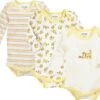 Schnizler Baby Langarmbody Hundchen Gelb/weiß 3er Pack -Babybekleidungs Geschäft schnizler body 3er hund 1280x1280