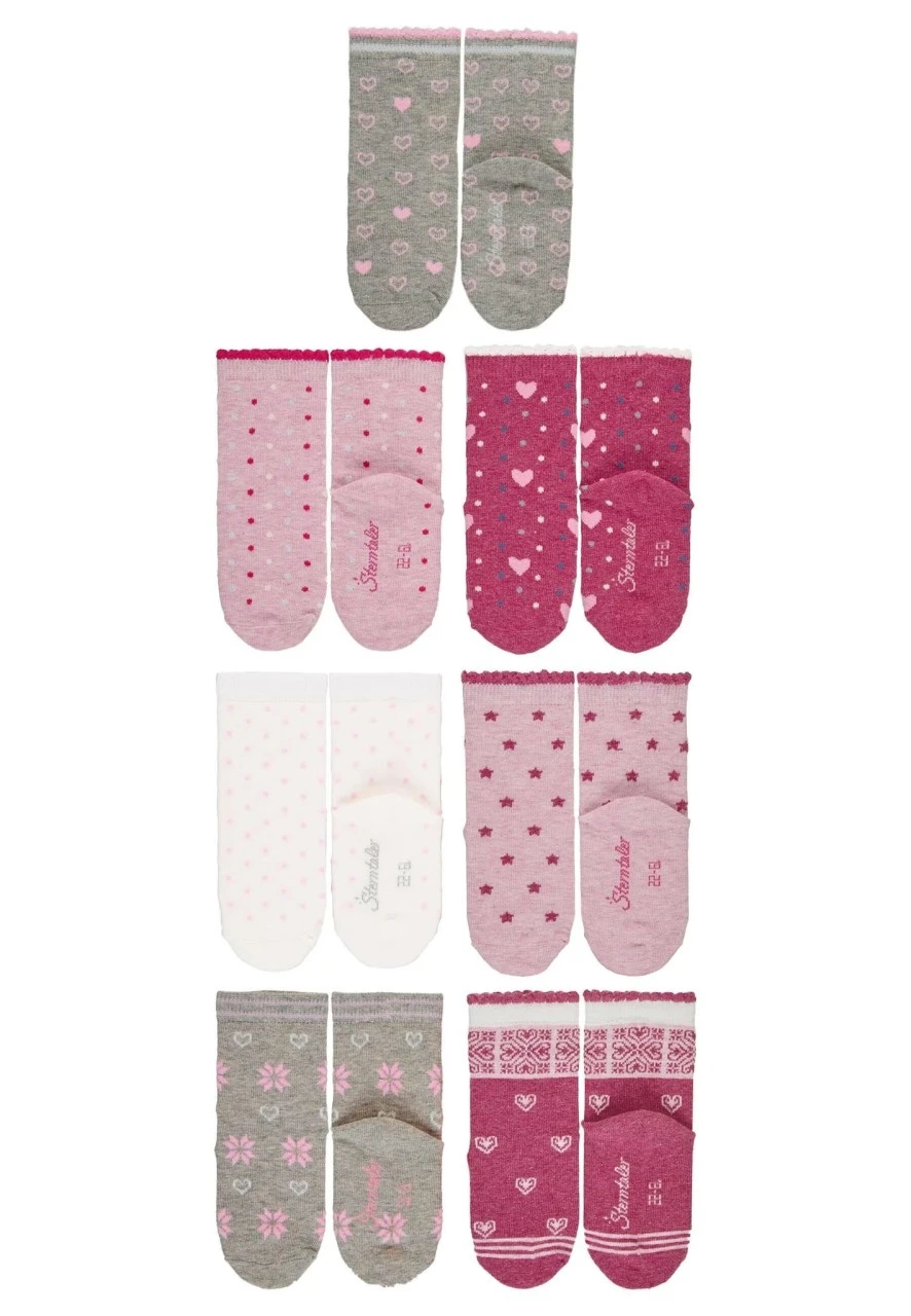 Sterntaler Söckchen Hearts + Dots 7 Paar Socken In Geschenkbox 4 Sterntaler Söckchen Hearts + Dots 7 Paar Socken In Geschenkbox – Bild 2