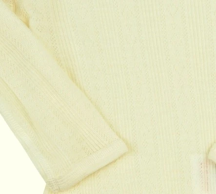 Celavi Baby Body Aus Merinowolle Offwhite Natur 4 Celavi Baby Body Aus Merinowolle Offwhite Natur – Bild 2