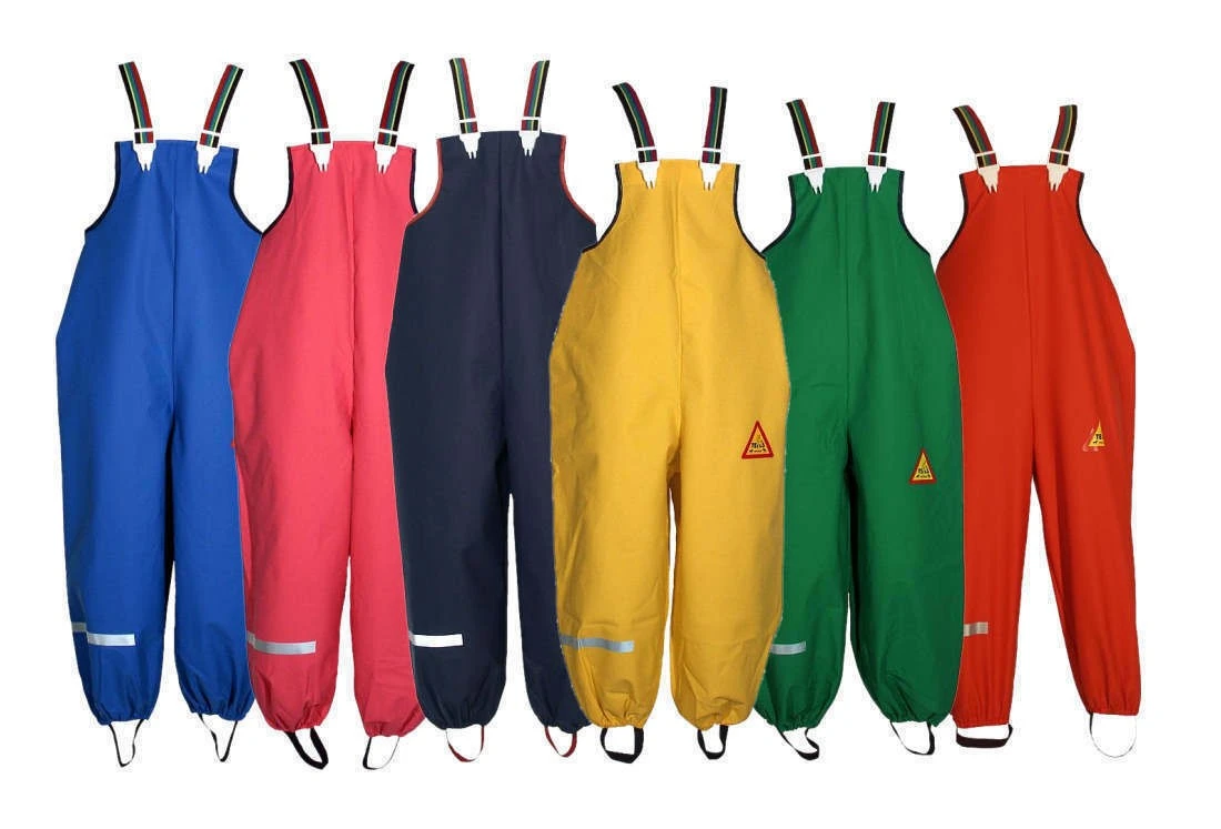 Tells Kinder Regenhose Buddelhose Mit Trägern 3 Tells Kinder Regenhose Buddelhose Mit Trägern