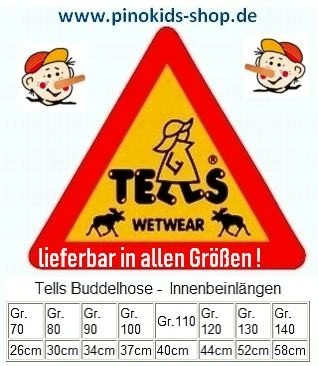 Tells Kinder Regenhose Buddelhose Mit Trägern 5 Tells Kinder Regenhose Buddelhose Mit Trägern – Bild 3