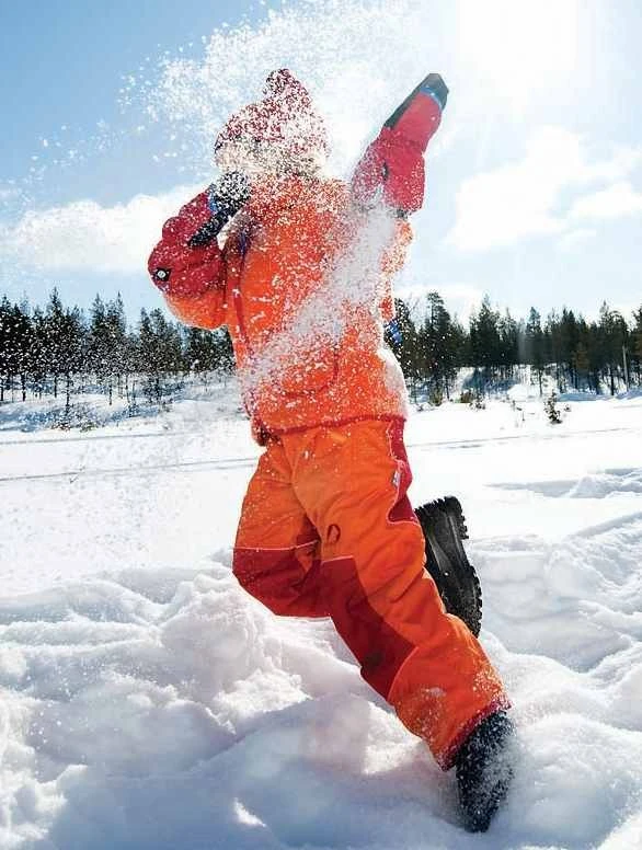 Finkid Toope Baby Schneehose Magenta/cosmos 4 Finkid Toope Baby Schneehose Magenta/cosmos – Bild 2